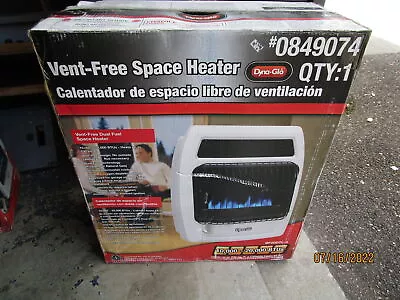 Dyna Glo 20K BTU Blue Flame Vent Free Space Heater BF20DTL-4 NOS • $179.98