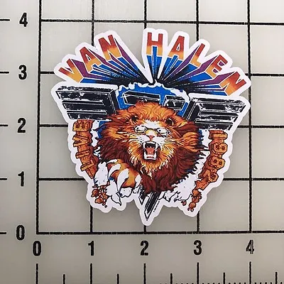 Van Halen Lion 4  Wide Vinyl Decal Sticker BOGO • $5.99