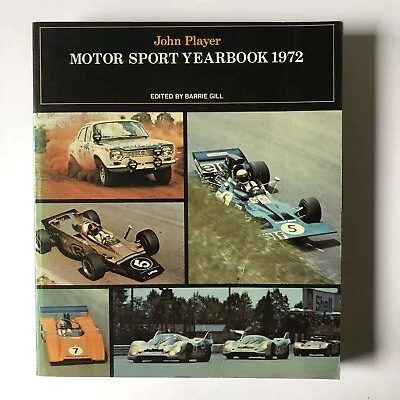 John Player Motor Sport Year Book 1972 F 1 Sports Cars Endurance Rally & Others • £7.95