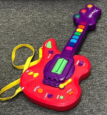 Kidz Beats Pink Electronic Musical Toy Guitar Rock & Learn • $16.15