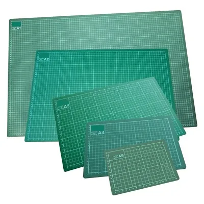 A1 A2 A3 A4 Cutting Mat Self Healing Printed Grid Lines Board Craft Model Cut  • £3.39