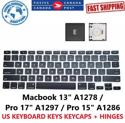 New US Keyboard Keys Keycaps Clips Hinges For Macbook PRO A1297 / A1286 / A1278 • $7.30