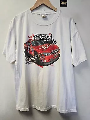 2000s Kasey Kahne Nascar Racing T Shirt XL Budweiser 9 • $39.99