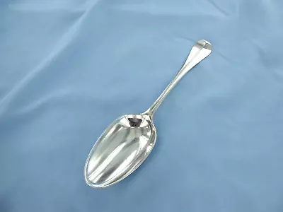 An Antique Sterling Silver Old English Soup Spoonlondon 1753 • £80