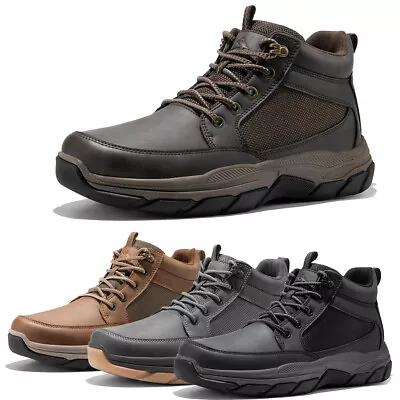 US Mens Hiking Boots Mesh Comfortable Ankle Boots Climbing Shoes Casual Boots • $49.99