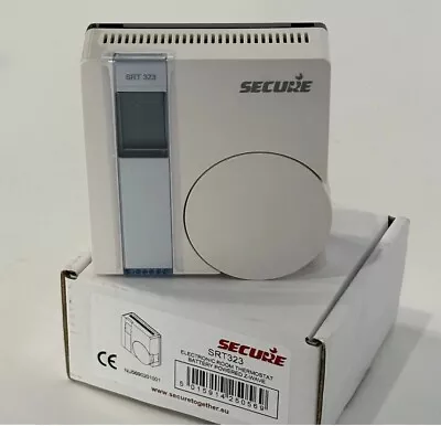 Secure Wireless Central Heating Thermostat SRT323 Z-WAVE Works With Fibaro HC • £25