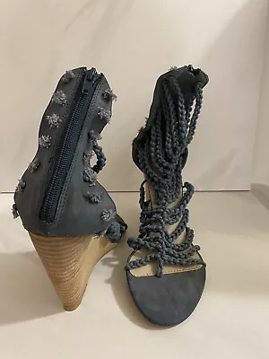 Marco Santi ‘Naomi’ Wedge Sandals Size 8 • $21