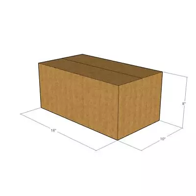 18x10x8 New Corrugated Boxes For Moving Or Shipping Needs 32 ECT • $31.52