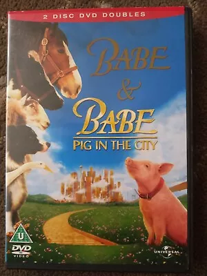 Babe / Babe 2 Pig In The City Dvd 2 Films Kids  • £6.64
