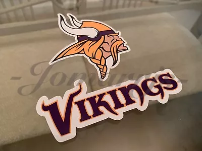 Minnesota Vikings Sticker Decal Vinyl Sign NFL Football #Skol *Sz: 4 -18 * • $5.49