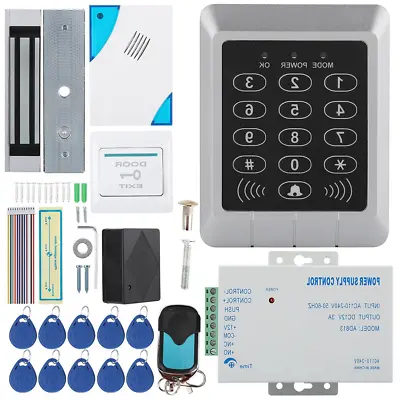 Magnetic Door Lock System Durable Door Lock Access Control Offices Use For • £82.79