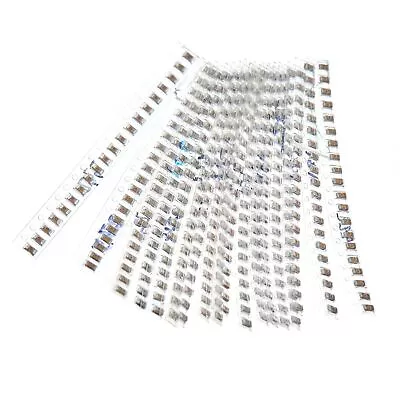 3040pcs 111Types 0402 0603 0805 1206 SMD Capacitor Combo Sample Book Kit1pF-1 • $22.27