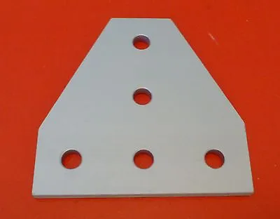 80/20 8020 EQUIVALENT Aluminum 5 Hole TEE Joining Plate 10 Series P/N 4140 NEW • $6.80