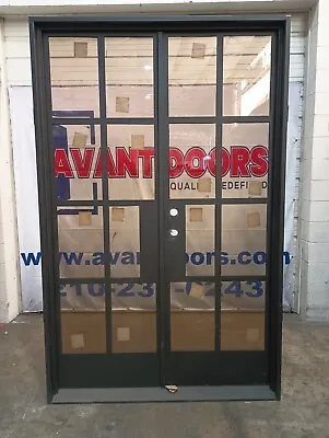 Wrought Iron Double Entry Door 61  X 96  Spanish • $3850