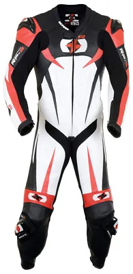 Oxford Rp-2 Red White Leather Race Sport Track 1 Piece Motorcycle Suit • $284.15