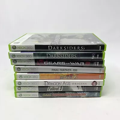 $29.99 • Buy Xbox 360 Game Lot Of 8 Bundle Tested