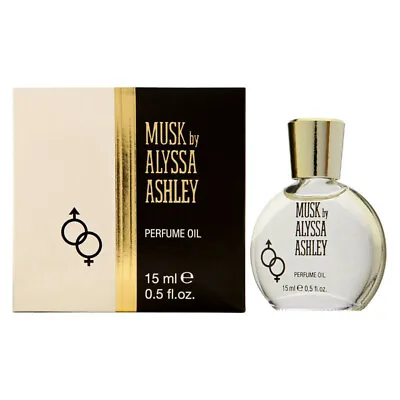 ALYSSA ASHLEY MUSK For WOMEN 7.5ml(0.25oz)/15ml(0.5 Oz) Perfume Oil NEW & SEALED • $14.94