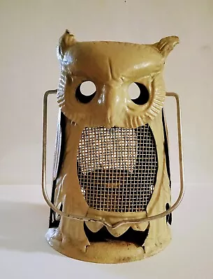 Vintage Owl Candle Lantern • $20