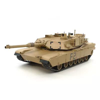 Alloy US Main Battle M1A2 Abrams Tusk 1/48 Abs Tank Pre-Built Model Collection • £42.23