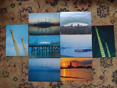 Set Of 8 Postcards Millennium Dome • £4