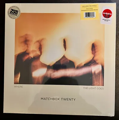 Matchbox Twenty - Where The Light Goes Vinyl Target Hype Stickers New Sealed • $20.95