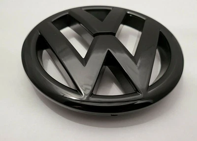 $82 • Buy VW Emblem Jetta-Sedan 2011-14 MK6 Volkswagen Front Grille Black Badge Logo NEW