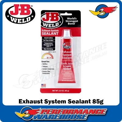 JB Weld Exhaust System Sealant - Crack Joint & Seam Sealant 85g (3.0oz) 37903 • $21.62