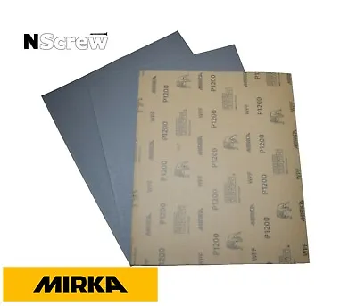 £2.79 • Buy Hq Sandpaper Mirka Wpf/matador 60-7000 Wet And Dry Waterproof Sand Paper Sheets