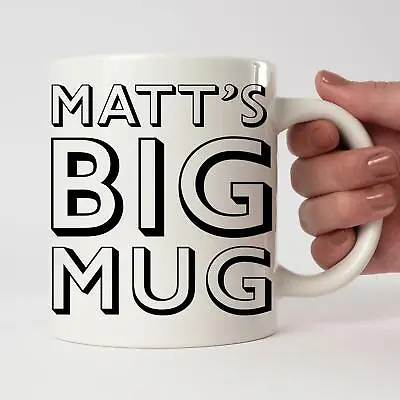 Personalised BIG Mug 20oz / 1 Pint • £23.99