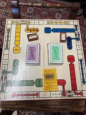 Vintage Sorry Board Game 1930's Complete With Unused Score Cards • £45