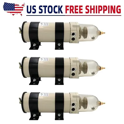 *3*1000FH 1000FG Marine Diesel Fuel Filters Oil Water Separator Filter Racor RV • $170.97