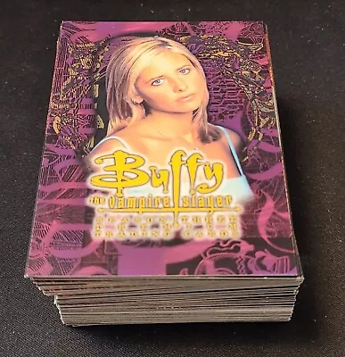 1999 Inkworks Buffy The Vampire Slayer Season 3 Three 90-Card Set • $24.99