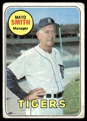 1969 Topps Mayo Smith Detroit Tigers #40 • $0.99