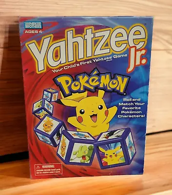 Pokemon Yahtzee Jr Board Game Parker Brothers Complete Vintage 2005 • $16.99