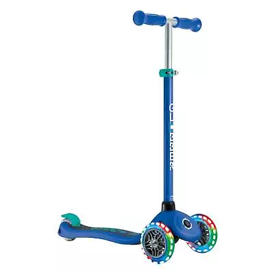 Globber Primo V2 Lights And Griptape 3 Wheel Scooter • $123.99