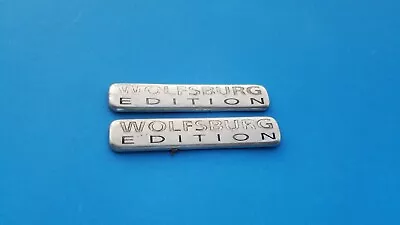 Vw Jetta Cc Wolfsburg Edition Rear Side Emblem Logo Badge Symbol Set Oem B8 • $19