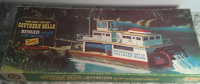 1968 Vintage Lindberg #774m Motorized Southern Belle Stern Wheel River Boat Kit • $74.99