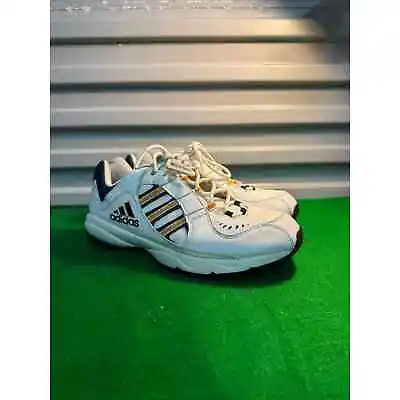 Vtg Og Adidas Torsion The Jet Navy White Gold Running Shoes 1998 Sz 7 • $119.64