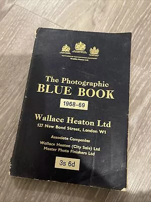 The Photographic Blue Book 1968-69 Edition Vintage Paperback Wallace Heaton Ltd • £6.65