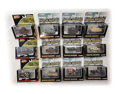 Corgi Fighting Vehicles Military 1:80 Scale Diecast You Pick & Choose New In Box • $22.98