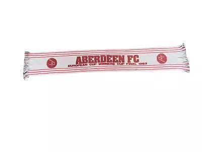 Aberdeen Retro Football Scarf - European Champions 1983 - Super Rare • £38.99