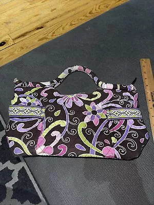 Vera Bradley Purple Punch Gabby Quilted Purse Tote Bag Top Handle Bag Pre-Owned  • $12