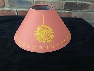 £9.95 • Buy 12 Terracotta Orange Lamp Shade Coolie Cone Table Lamp Ceiling Shade   30cm 