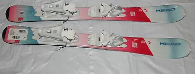  NEW Head Joy Easy Kids Girl's Skis 77cm + JRS 4.5 GW Adjustable Bindings 2023 • $182.99