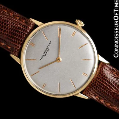1970 PATEK PHILIPPE Vintage Mens Ref. 3468 18K Gold Watch - Pleasing W/ Warranty • $6895