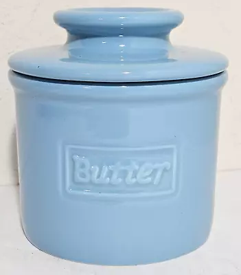 L. Tremain Butter Bell Crock 2021 Blue Ceramic Butter Keeper • $15