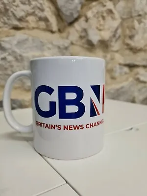 GBN Britain's News Channel Cup Mug Great Britain Andrew Neil GB News • £7.99