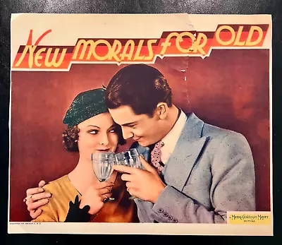 Mgm *rare* (2) New Morals For Old 1932 Orig Lobby Cards Myrna Loy Robert Young • $287.20