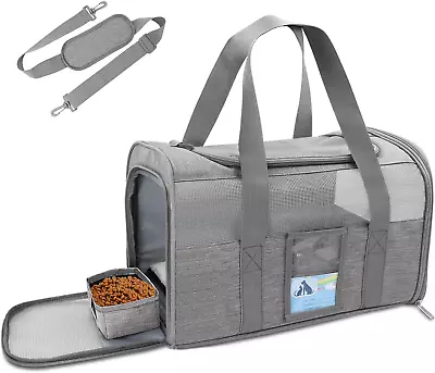 Pet Carrier Airline Approved Cat Carriers For Medium Cats Small Cats Soft Dog  • $25.62