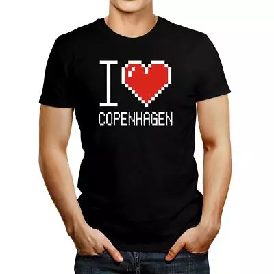 I Love Copenhagen Pixelated T-shirt • $22.99